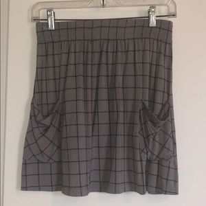 Cotton skirt with pockets